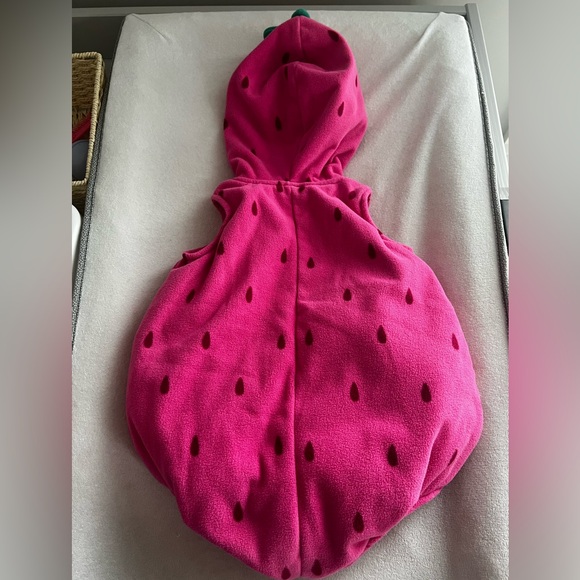 Carter's Vibrant Pink Baby Strawberry Costume - Picture 2 of 3
